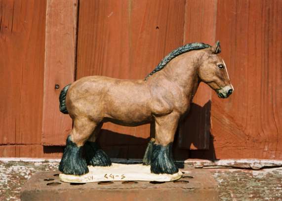 Ardenner. Mankhöjd 17-18 cm. 900:-